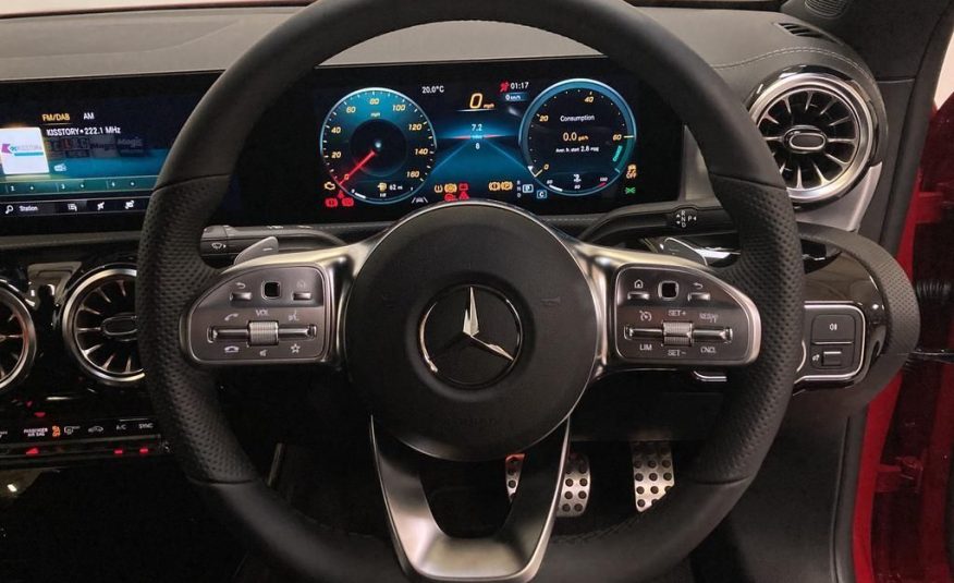 2021/7 Mercedes-Benz CLA 180 AMG Line Coupe 1.3 4dr £33,500 CIF